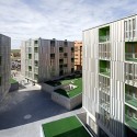 156 Transitory Dwellings In Parla Madrid/ Rueda Pizarro Arquitectos SLP 156 Transitory Dwellings In Parla Madrid/ Rueda Pizarro Arquitectos SLP © Miguel de Guzmán
