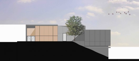 northwest elevation
