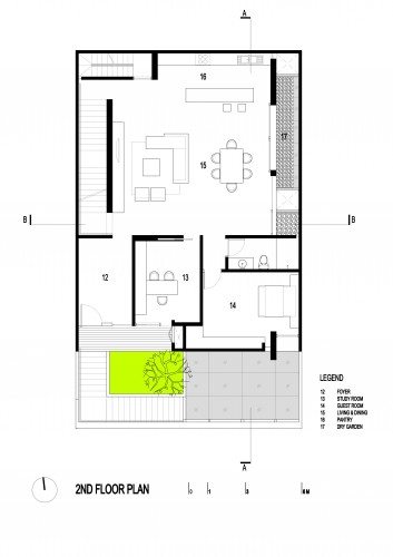 second floor plan