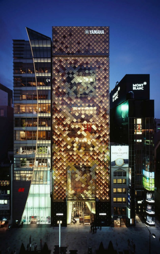 Yamaha Ginza / Nikken Sekkei