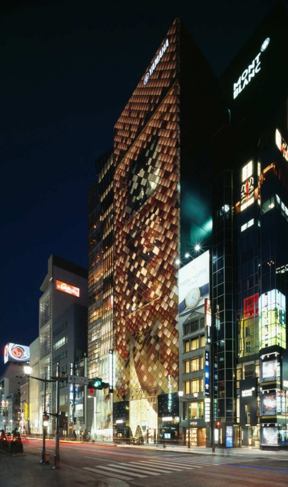 Yamaha Ginza / Nikken Sekkei © Kenichi Suzuki Photography Studio