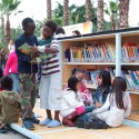 The Garden Library for Refugees and Migrant Workers / Yoav Meiri Architects © T.Rogovski