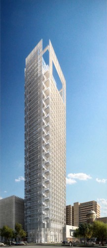 In Progress: Rothschild Tower In Tel Aviv / Richard Meier & Partners