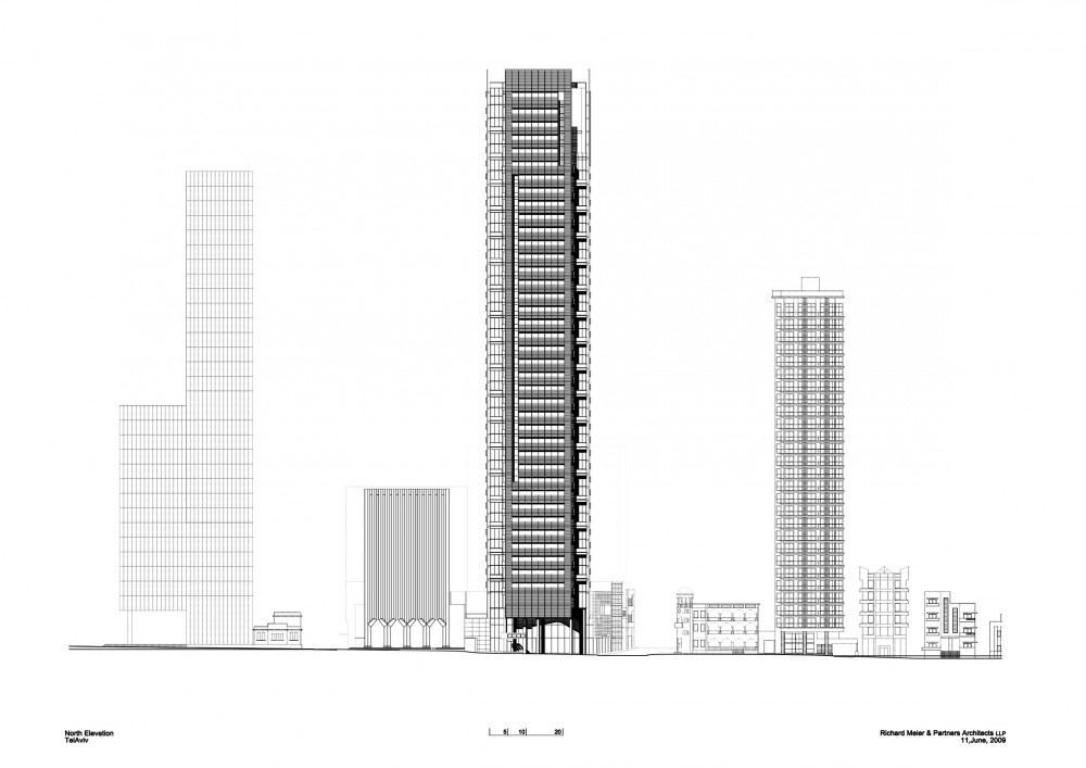 In Progress: Rothschild Tower In Tel Aviv / Richard Meier & Partners Architects