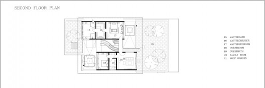 second floor plan
