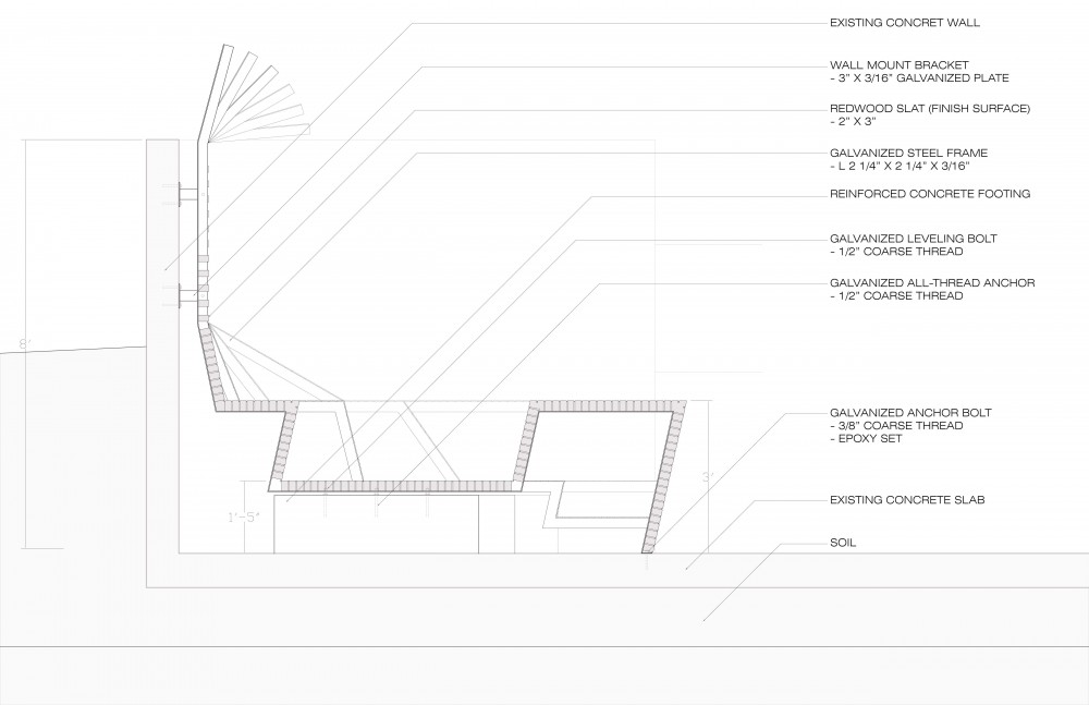 Wurstershire Sauce shop drawing detail