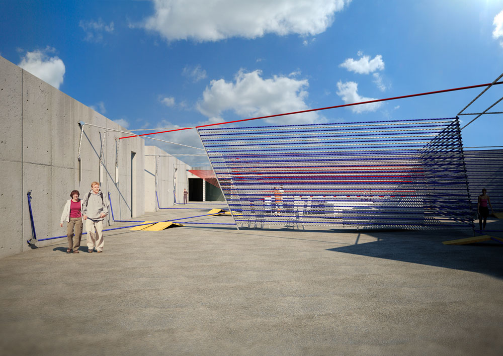 P.S.1 YAP 2011 entry: “Ghost House” by IJP Corporation Architects