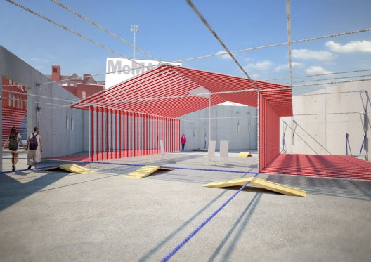 GHOST_HOUSE_I Perspective view of Ghost House © IJP Corporation Architects