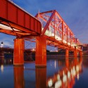 Des Moines Union Railway Bridge / Safdie Rabines Architects
