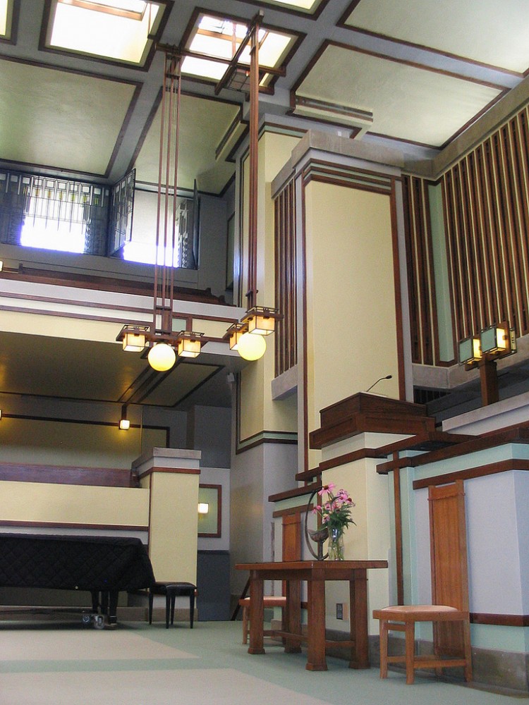 AD Classics: Unity Temple / Frank Lloyd Wright
