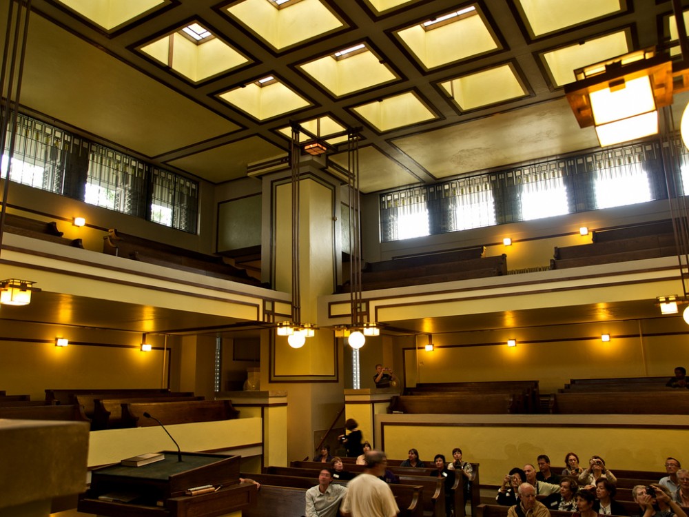 AD Classics: Unity Temple / Frank Lloyd Wright