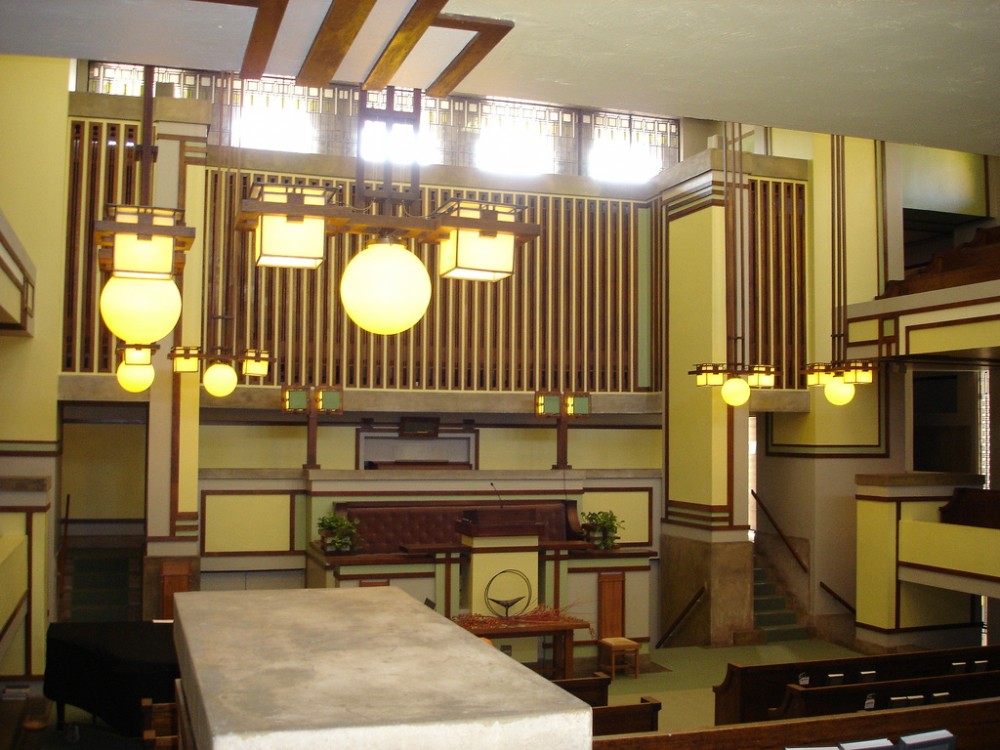 AD Classics: Unity Temple / Frank Lloyd Wright