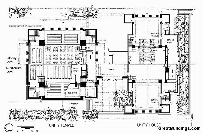 AD Classics: Unity Temple / Frank Lloyd Wright