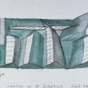 watercolor Courtesy of Steven Holl Architects