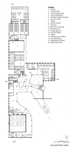 second floor plan