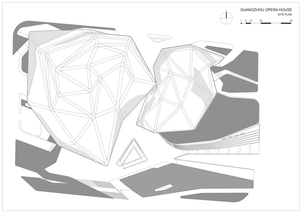 Guangzhou Opera House / Zaha Hadid Architects