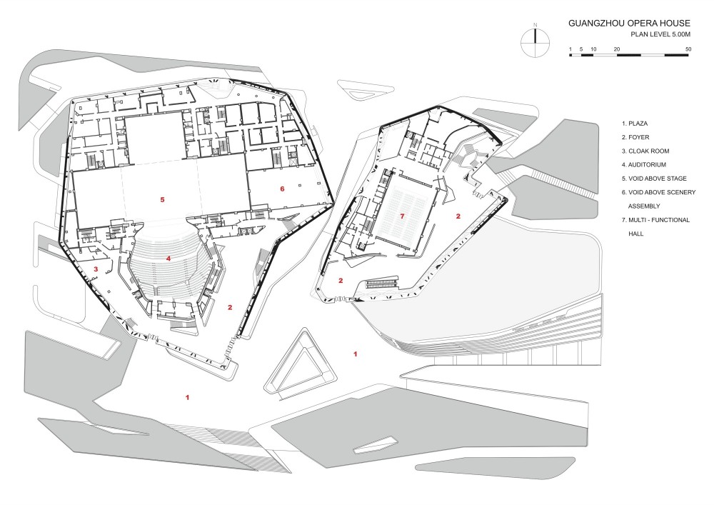 Guangzhou Opera House / Zaha Hadid Architects