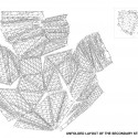 unfolded layout of the secondary steel structure unfolded layout of the secondary steel structure unfolded layout of the secondary steel structure