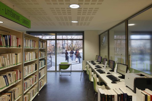Arthur Rimbaud Media Library And Cultural Centre / Dacbert Cochet Chapellier Architects