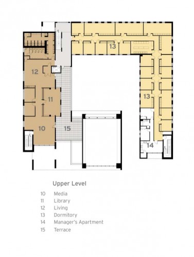 second floor plan