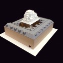 Cloud City / ALA Architects 1:200 scale model made by Klaus Stolt