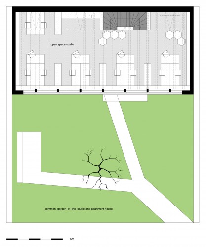 second floor plan