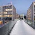 B9 Bridge Telekom / Schlaich Bergermann Und Partner B9 Bridge Telekom / Schlaich Bergermann Und Partner © Thomas Mayer