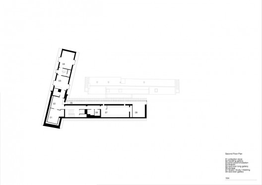 second floor plan