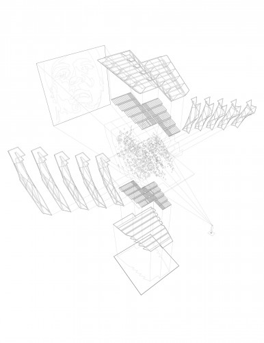 exploded axon