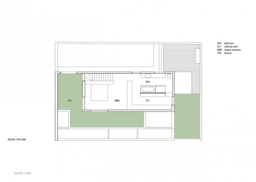 second floor plan