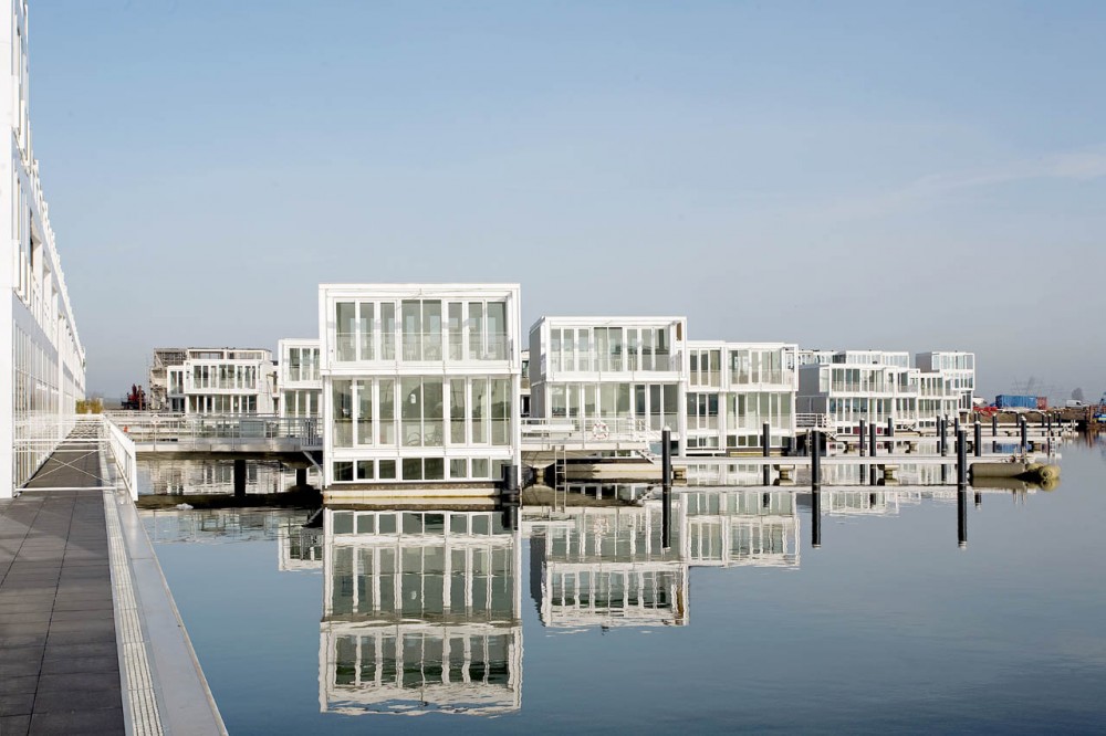 Floating Houses in IJburg / Architectenbureau Marlies Rohmer
