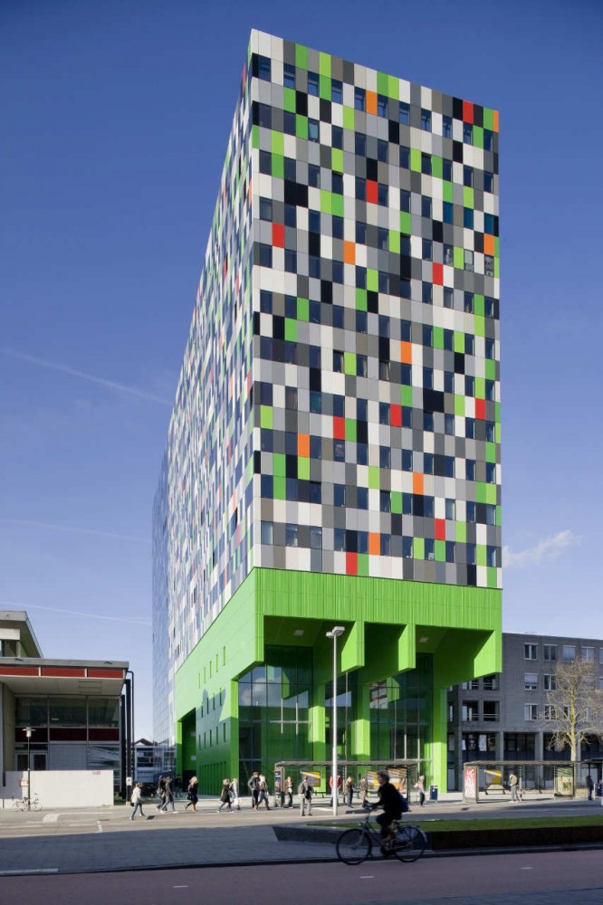 380 Student Units and Public Space Design / Architectenbureau Marlies Rohmer