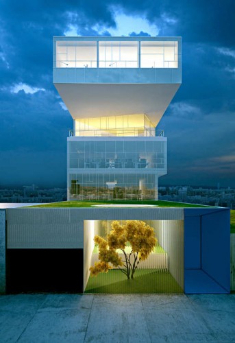 Headquarters For Stelmat / Aboutblank