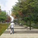 Transformation Station / POSAD Park design with new embankments