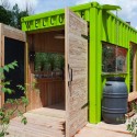 Welcome Hut at the Evergreen’s Brick Works / Levitt Goodman Architects Welcome Hut at the Evergreen’s Brick Works / Levitt Goodman Architects © Ben Rahn / A-Frame