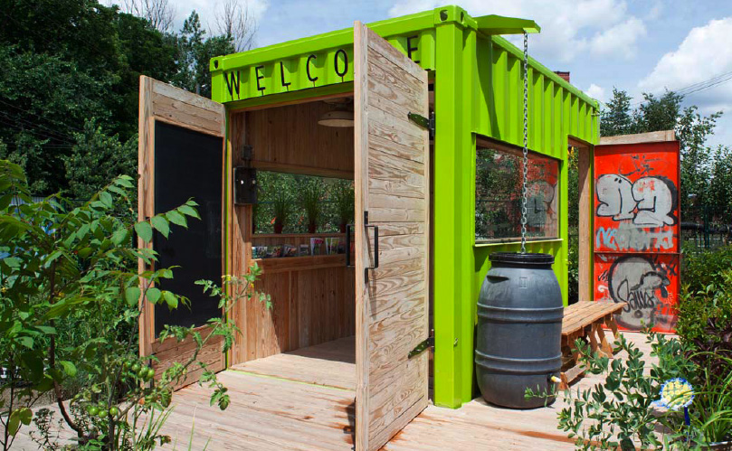 Welcome Hut at the Evergreen’s Brick Works / Levitt Goodman Architects