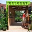 Welcome Hut at the Evergreen’s Brick Works / Levitt Goodman Architects Welcome Hut at the Evergreen’s Brick Works / Levitt Goodman Architects © Ben Rahn / A-Frame