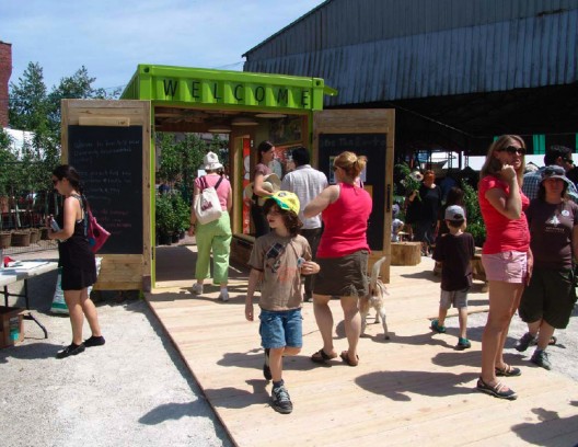 Welcome Hut at the Evergreen’s Brick Works / Levitt Goodman Architects