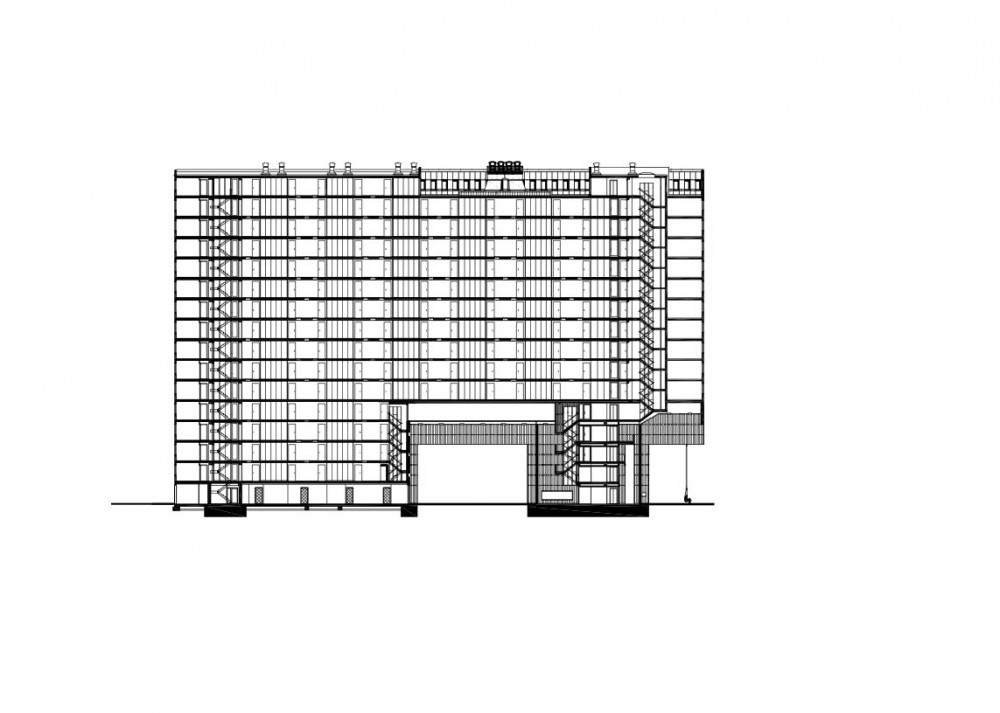 380 Student Units and Public Space Design / Architectenbureau Marlies Rohmer