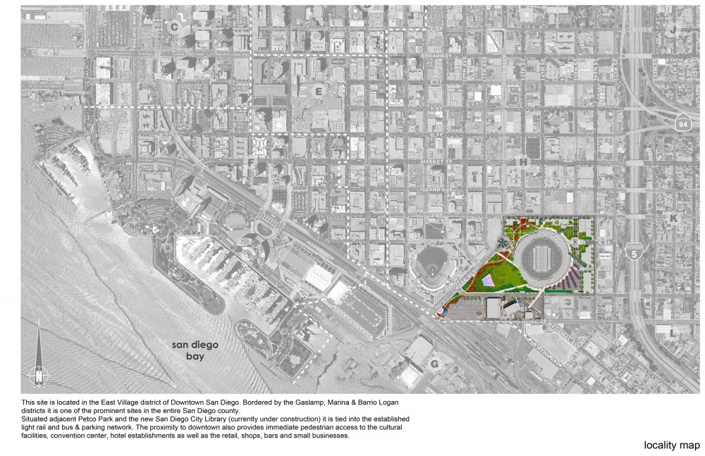 San Diego Stadium Master Plan / de bartolo + rimanic design studio and McCullough Landscape Architecture