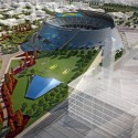 San Diego Stadium Master Plan / de bartolo + rimanic design studio and McCullough Landscape Architecture San Diego Stadium Master Plan / de bartolo + rimanic design studio and McCullough Landscape Architecture Rendering courtesy Design Subcontracting Company