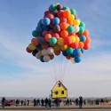 Balloon House Takes Flight Courtesy of National Geographic Channel