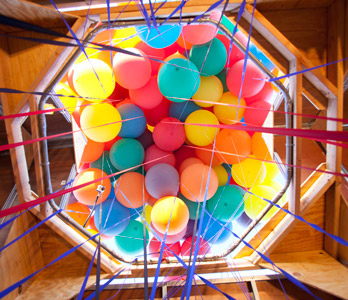 Balloon House Takes Flight