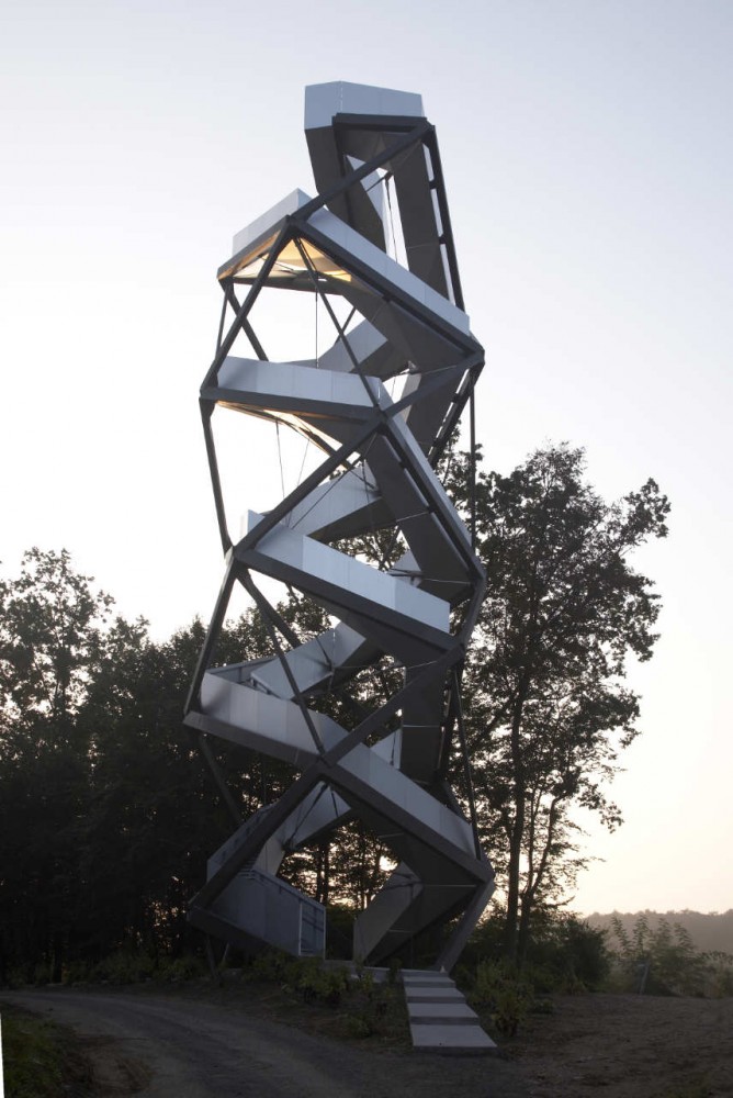 Observation Tower on the River Mur / terrain:loenhart&mayr