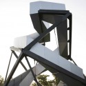 Observation Tower On The River Mur / terrain:loenhart&mayr Observation Tower On The River Mur / terrain:loenhart&mayr © terrain:loenhart&mayr