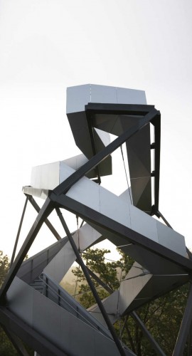 Observation Tower On The River Mur / terrain:loenhart&mayr