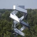 Observation Tower On The River Mur / terrain:loenhart&mayr Observation Tower On The River Mur / terrain:loenhart&mayr © terrain:loenhart&mayr