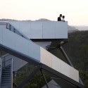 Observation Tower On The River Mur / terrain:loenhart&mayr Observation Tower On The River Mur / terrain:loenhart&mayr © terrain:loenhart&mayr