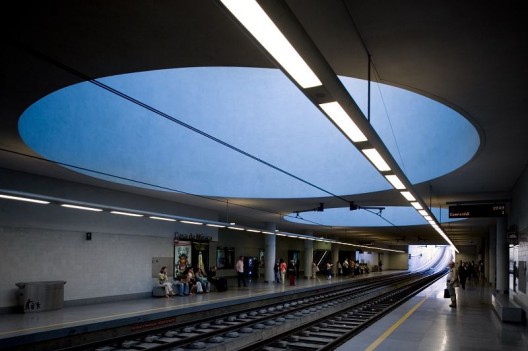 Casa da Musica subway station © Fernando Guerra FG + SG