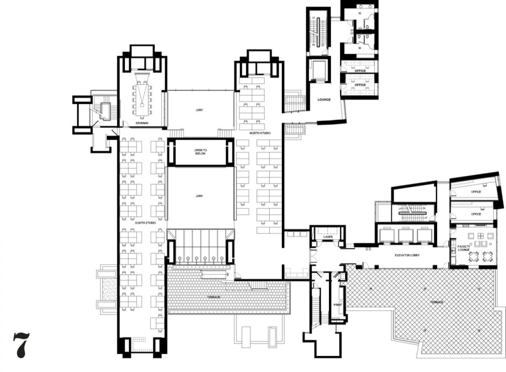 Yale Art + Architecture Building / Gwathmey Siegel & Associates Architects